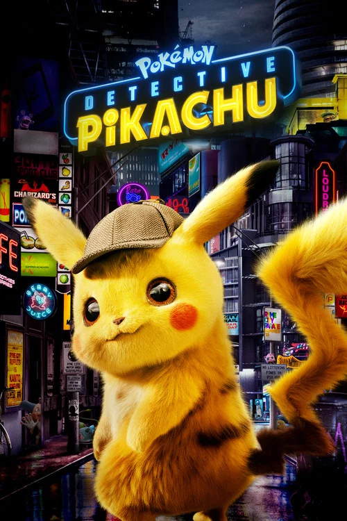 Pokemon: Dedektif Pikachu (2019) film posteri